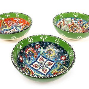 Turkish-Anatolian Handmade Decorative Bowl Set